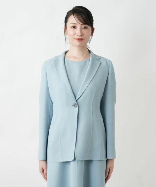 Leilian / レリアン テーラードジャケット | ニットジャケット | 詳細8