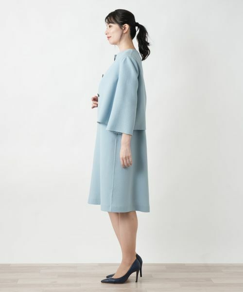 Leilian / レリアン テーラードジャケット | ノーカラージャケット | 詳細2