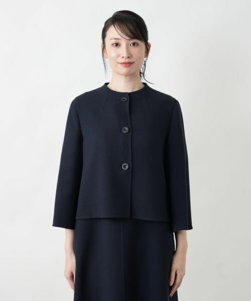 Leilian / レリアン テーラードジャケット | ノーカラージャケット | 詳細8