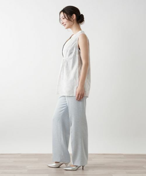 Leilian / レリアン シャツ・ブラウス | ノースリーブブラウス【BLUBIANCO】 | 詳細2