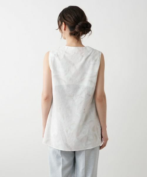 Leilian / レリアン シャツ・ブラウス | ノースリーブブラウス【BLUBIANCO】 | 詳細6