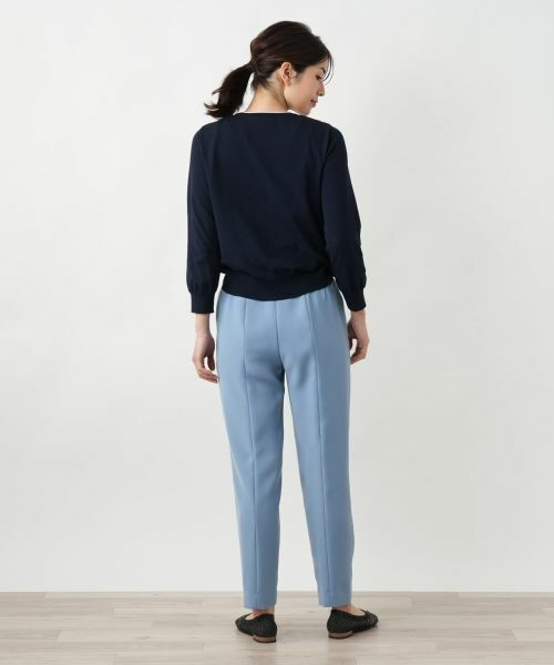 Leilian / レリアン その他パンツ | センタープレスパンツ【Leilian WHITE LABEL】 | 詳細3