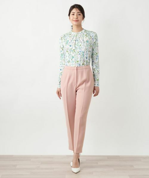 Leilian / レリアン その他パンツ | センタープレスパンツ【Leilian WHITE LABEL】 | 詳細4