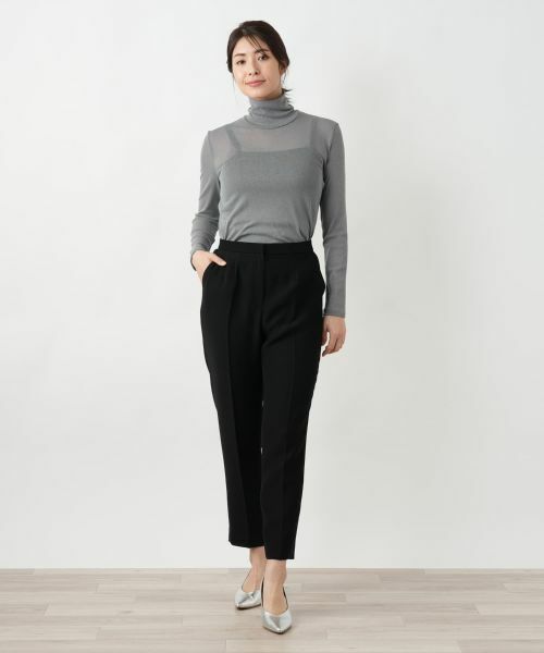 Leilian / レリアン その他パンツ | センタープレスパンツ【Leilian WHITE LABEL】 | 詳細7