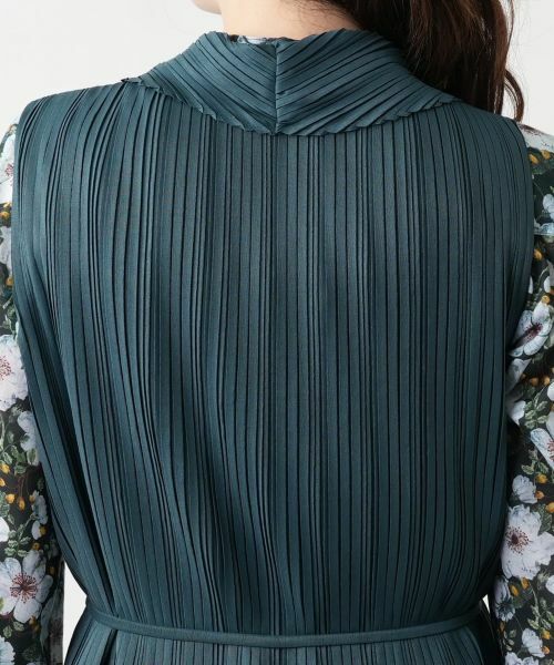 Leilian / レリアン テーラードジャケット | プリーツロングベスト【Leilian WHITE LABEL】 | 詳細13