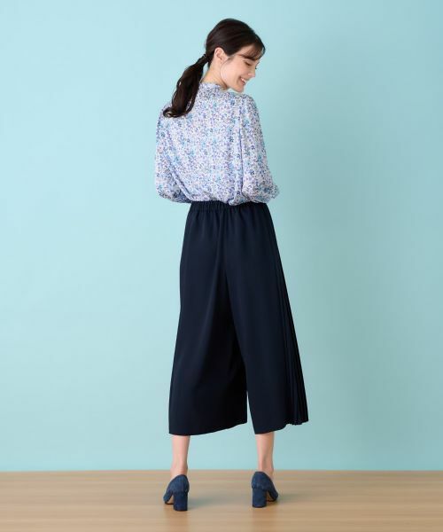 Leilian / レリアン その他パンツ | 洗えるワイドパンツ【Leilian WHITE LABEL】 | 詳細8