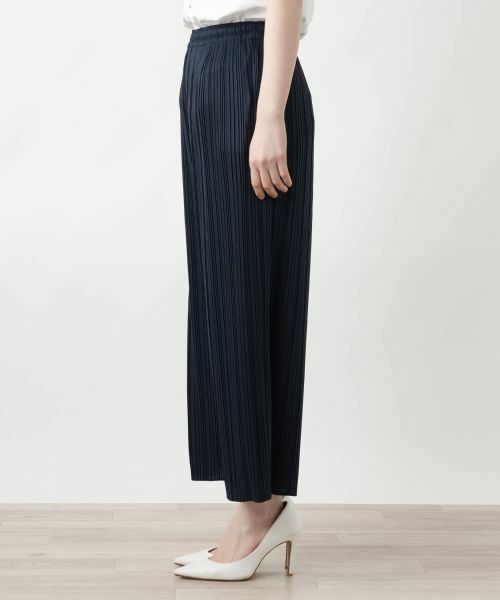 Leilian / レリアン その他パンツ | プリーツワイドパンツ【Leilian WHITE LABEL】 | 詳細8