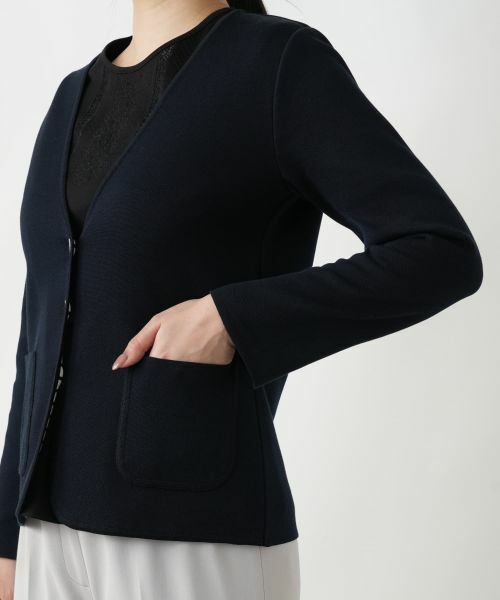 Leilian / レリアン カーディガン・ボレロ | Vネックカーディガン【Leilian WHITE LABEL】 | 詳細14