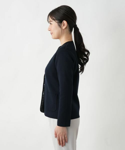 Leilian / レリアン カーディガン・ボレロ | Vネックカーディガン【Leilian WHITE LABEL】 | 詳細9
