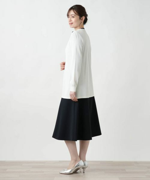 Leilian / レリアン カーディガン・ボレロ | Vネックニットカーディガン【Leilian WHITE LABEL】 | 詳細5