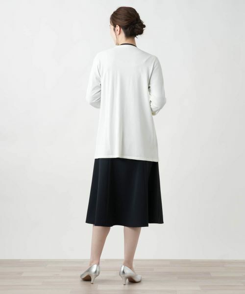 Leilian / レリアン カーディガン・ボレロ | Vネックニットカーディガン【Leilian WHITE LABEL】 | 詳細6