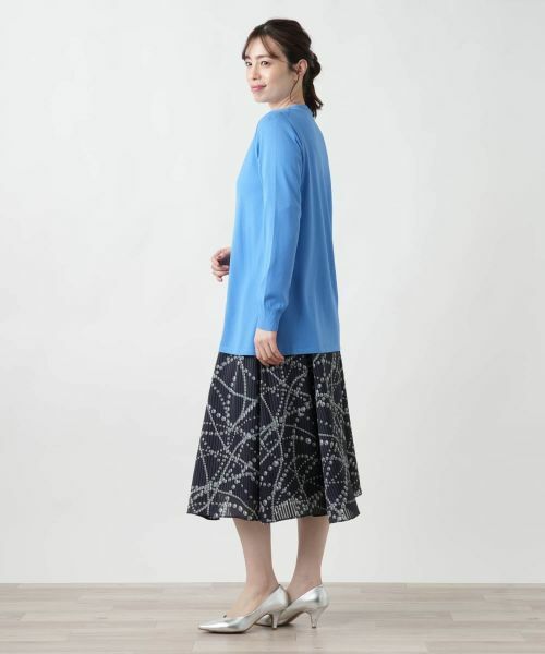 Leilian / レリアン カーディガン・ボレロ | Vネックニットカーディガン【Leilian WHITE LABEL】 | 詳細8