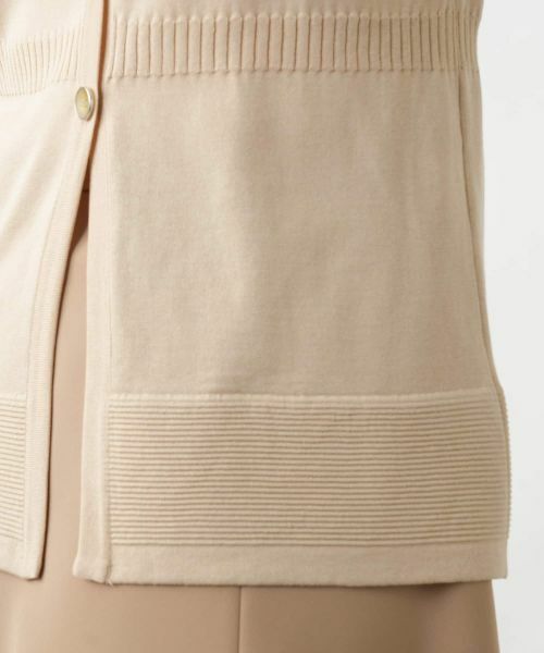 Leilian / レリアン テーラードジャケット | Vネックニットジレ【Leilian WHITE LABEL】 | 詳細18