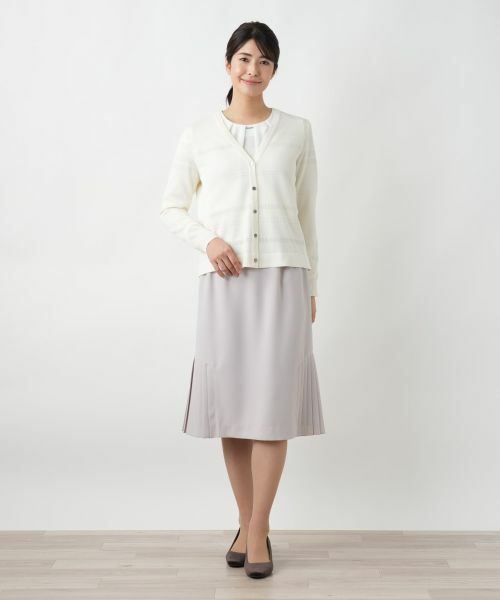 Leilian / レリアン カーディガン・ボレロ | Vネックカーディガン【ROCHAS Premiere】 | 詳細1