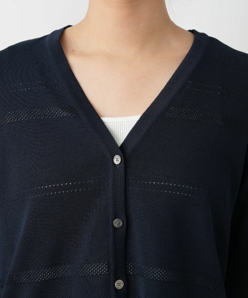 Leilian / レリアン カーディガン・ボレロ | Vネックカーディガン【ROCHAS Premiere】 | 詳細10