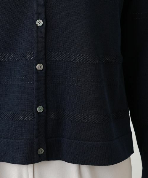 Leilian / レリアン カーディガン・ボレロ | Vネックカーディガン【ROCHAS Premiere】 | 詳細13