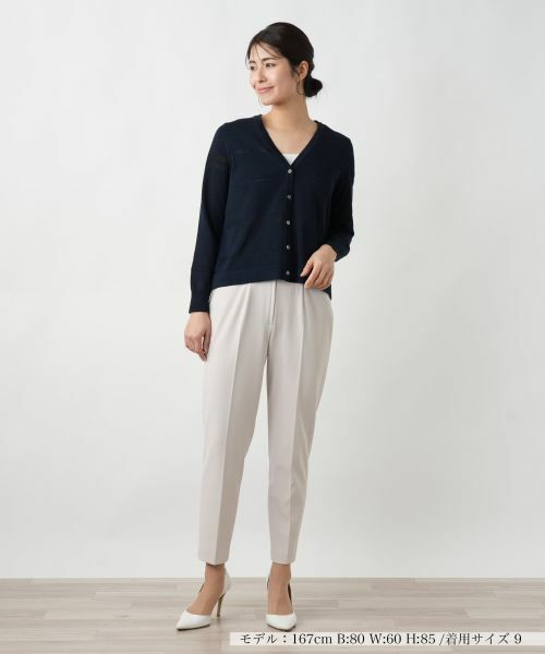 Leilian / レリアン カーディガン・ボレロ | Vネックカーディガン【ROCHAS Premiere】 | 詳細4