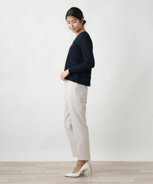 Leilian / レリアン カーディガン・ボレロ | Vネックカーディガン【ROCHAS Premiere】 | 詳細5