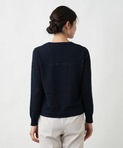 Leilian / レリアン カーディガン・ボレロ | Vネックカーディガン【ROCHAS Premiere】 | 詳細9