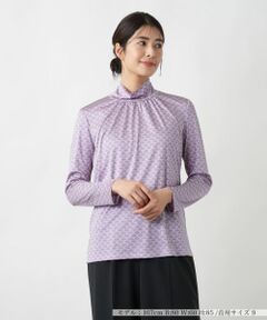 ボタニカル柄カットソー【ROCHAS Premiere】 （カットソー