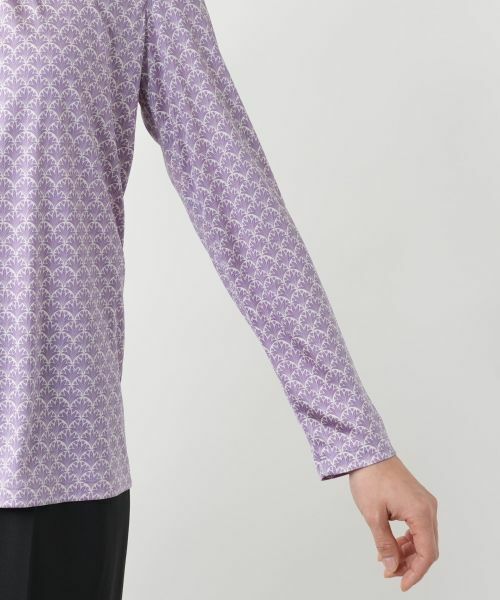 Leilian / レリアン カットソー | ボタニカル柄カットソー【ROCHAS Premiere】 | 詳細14