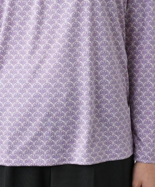 Leilian / レリアン カットソー | ボタニカル柄カットソー【ROCHAS Premiere】 | 詳細15