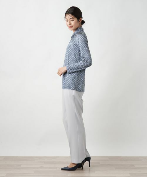 Leilian / レリアン カットソー | ボタニカル柄カットソー【ROCHAS Premiere】 | 詳細2