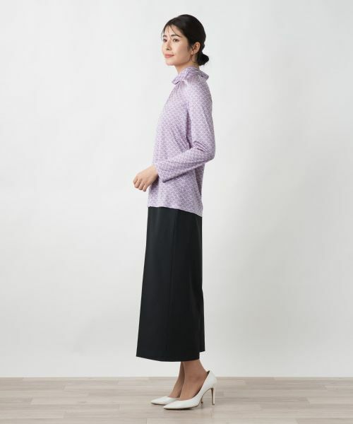 Leilian / レリアン カットソー | ボタニカル柄カットソー【ROCHAS Premiere】 | 詳細6