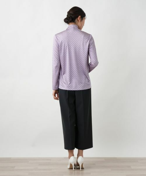 Leilian / レリアン カットソー | ボタニカル柄カットソー【ROCHAS Premiere】 | 詳細7