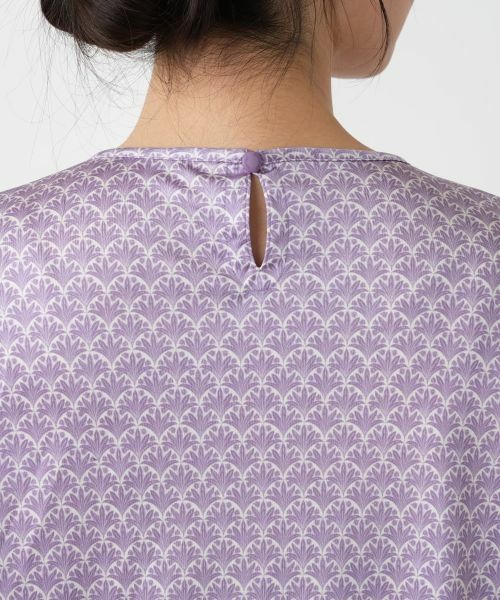 Leilian / レリアン カットソー | プリントクルーネックカットソー【ROCHAS Premiere】 | 詳細11