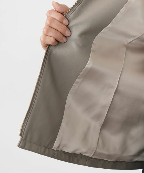 Leilian / レリアン テーラードジャケット | ノーカラージャケット【ROCHAS Premiere】 | 詳細12