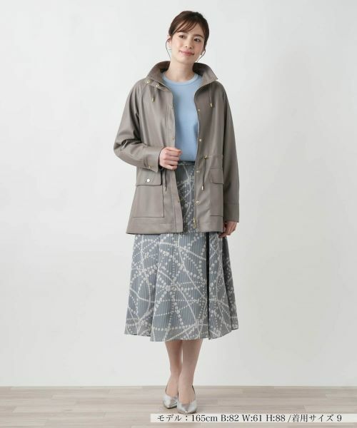 Leilian / レリアン その他アウター | スタンドカラーコート【ROCHAS Premiere】 | 詳細1