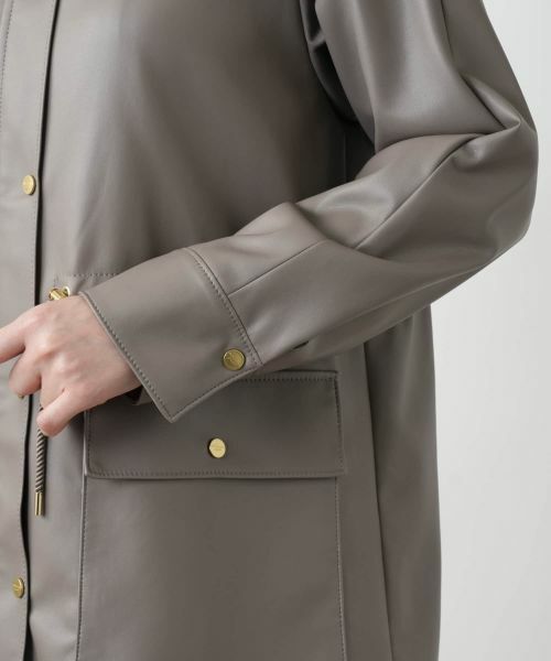 Leilian / レリアン その他アウター | スタンドカラーコート【ROCHAS Premiere】 | 詳細10