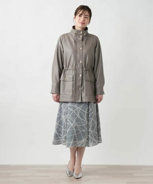 Leilian / レリアン その他アウター | スタンドカラーコート【ROCHAS Premiere】 | 詳細4