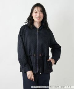 Leilian / レリアン その他アウター | フード付きブルゾン