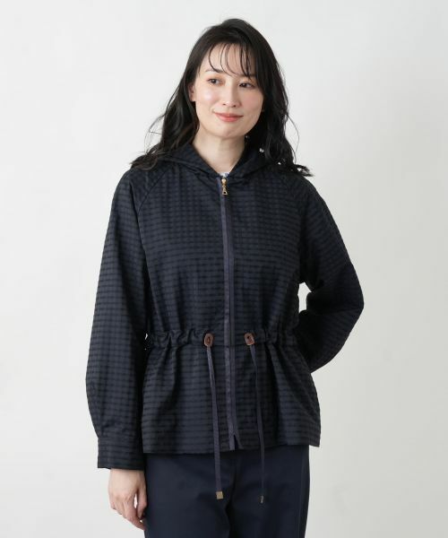 Leilian / レリアン その他アウター | フード付きブルゾン | 詳細4