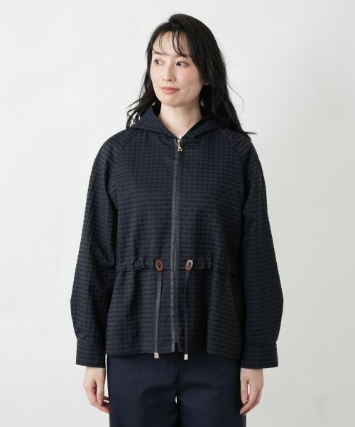 Leilian / レリアン その他アウター | フード付きブルゾン | 詳細5