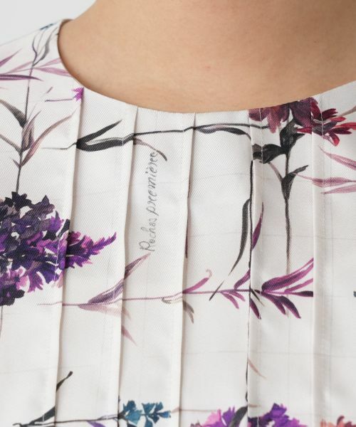 Leilian / レリアン シャツ・ブラウス | プリントボウタイブラウス【ROCHAS Premiere】 | 詳細11
