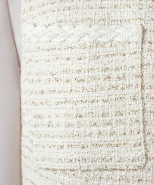 Leilian / レリアン テーラードジャケット | ツイードベスト | 詳細11