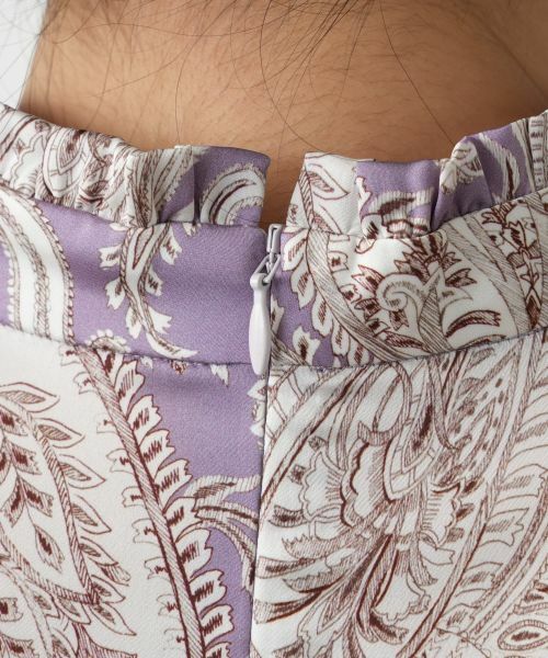 Leilian / レリアン シャツ・ブラウス | ペイズリースタンドカラーブラウス | 詳細9