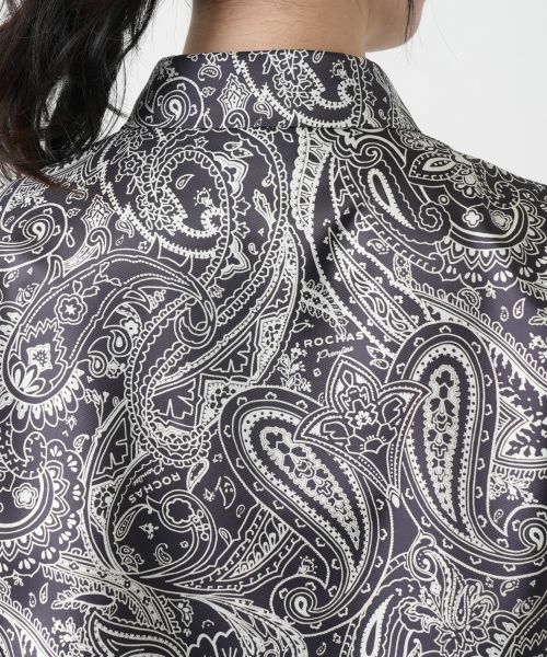 Leilian / レリアン シャツ・ブラウス | ペイズリー柄ボウタイブラウス | 詳細14