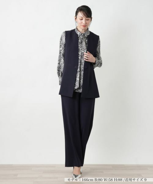 Leilian / レリアン テーラードジャケット | ベスト | 詳細1