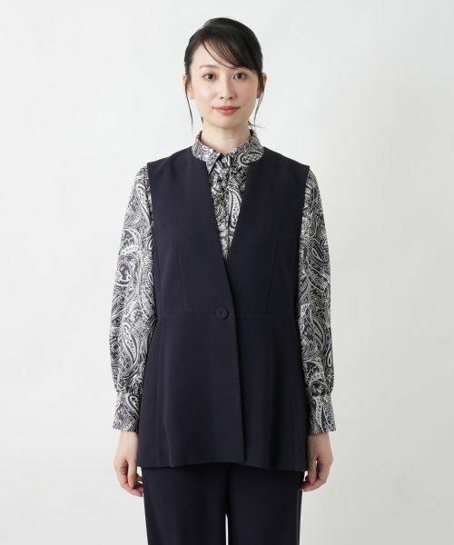 Leilian / レリアン テーラードジャケット | ベスト | 詳細4