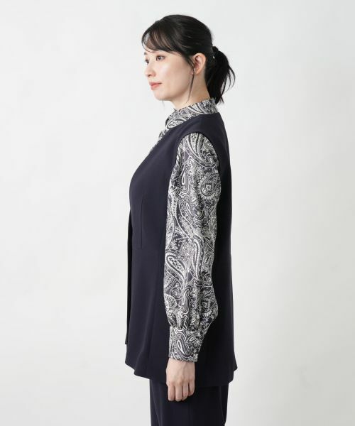 Leilian / レリアン テーラードジャケット | ベスト | 詳細5