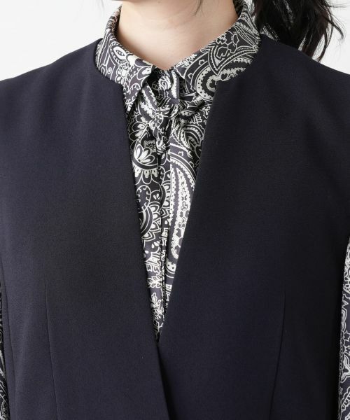 Leilian / レリアン テーラードジャケット | ベスト | 詳細7