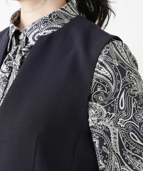 Leilian / レリアン テーラードジャケット | ベスト | 詳細9