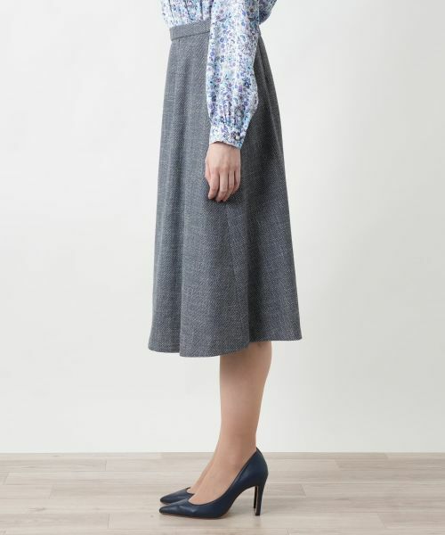 Leilian / レリアン ミニ・ひざ丈スカート | Aラインフレアスカ−ト | 詳細5