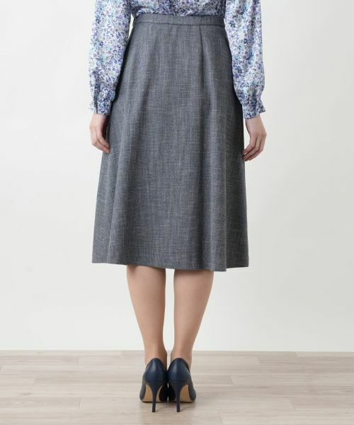 Leilian / レリアン ミニ・ひざ丈スカート | Aラインフレアスカ−ト | 詳細6