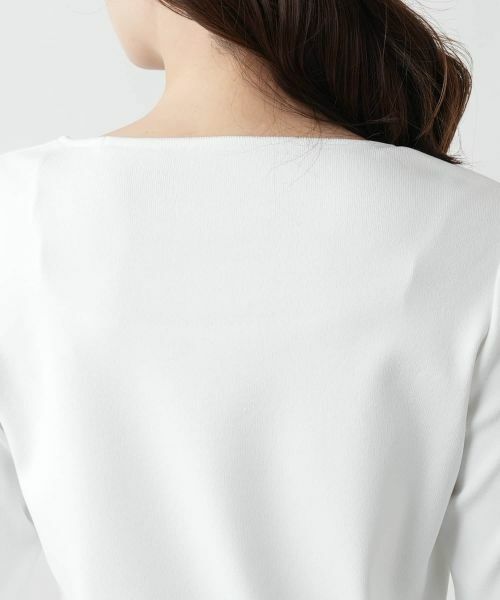 Leilian / レリアン ニット・セーター | スクエアネックカットソー | 詳細11