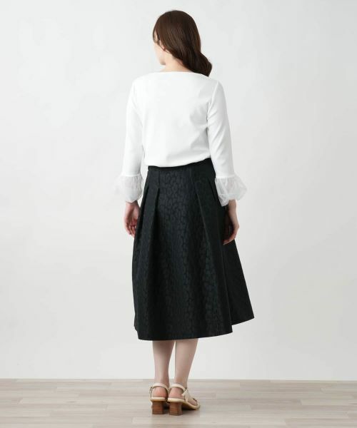 Leilian / レリアン ニット・セーター | スクエアネックカットソー | 詳細6